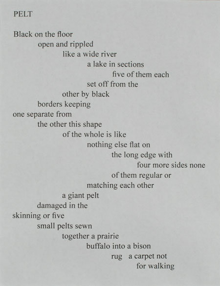 Pelt - poem by Gail Hovey